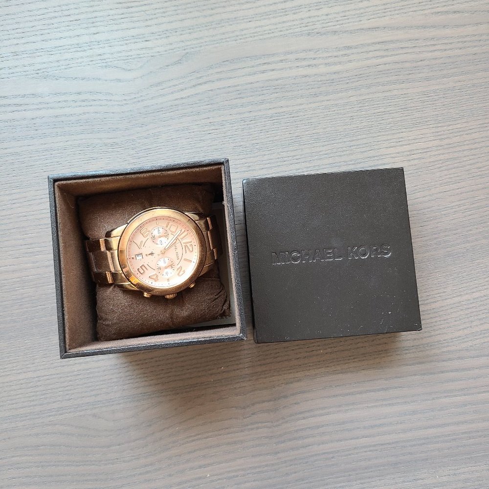 Michael Kors Rose Gold Watch